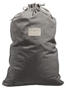 Lanena torba za rublje Really Nice Things Bag Cool Grey, visina 75 cm