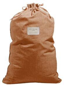 Lanena torba za rublje Really Nice Things Bag Terracota, visina 75 cm
