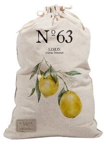 Platnena torba za rublje Really Nice Things Bag Lemons, visina 75 cm