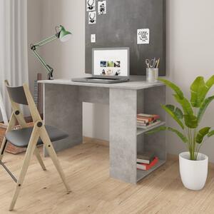 VidaXL Radni stol siva boja betona 110 x 60 x 73 cm od iverice