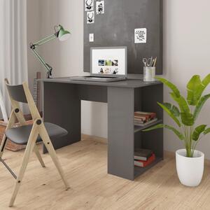 VidaXL Radni stol visoki sjaj sivi 110 x 60 x 73 cm od iverice