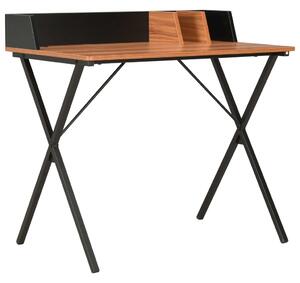 VidaXL Radni stol crno-smeđi 80 x 50 x 84 cm
