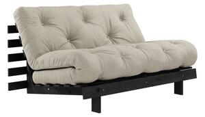 Promjenjiva sofa Karup Design Roots Black/Linen Beige