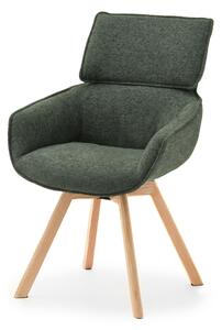 Zondo.hr Stolica Doris (zelena + hrast). Akcija -12%. 1111034