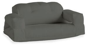 Tamnosivi kauč na razvlačenje prikladan za eksterijer Karup Design Design OUT ™ Hippo Dark Grey
