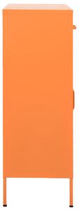 Ormarić za pohranu narančasti 80 x 35 x 101,5 cm čelični