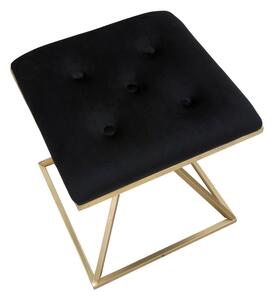 Stolica u crno-zlatnoj boji Mauro Ferretti Piramid