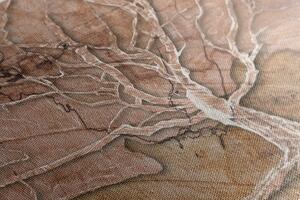 Slika krošnja stabla s daškom apstrakcije