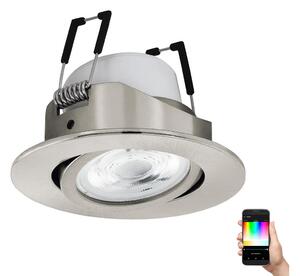Eglo 99672 - LED RGBW Prigušiva ugradbena svjetiljka SALICETO-Z LED/5W/230V