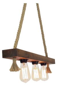 Drvena stropna viseća svjetiljka Kutuk