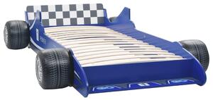 Dječji krevet trkaći auto 90x200 cm plavi