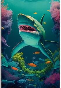 Slika nadrealistički morski pas