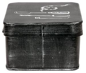 Crna metalna kutija za kozmetiku LABEL51