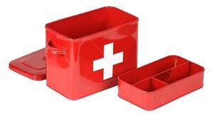 Crvena limena kutija LABEL51 Firt Aid