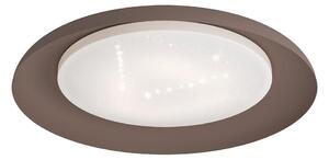 Eglo 99704 - LED Stropna svjetiljka PENJAMO LED/17,1W/230V smeđa