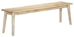VidaXL Klupa od masivnog drva manga 160 cm