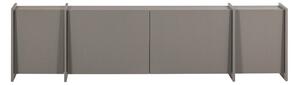 Siva TV komoda u dekoru jasena 200x53x44 cm Brock – WOOOD