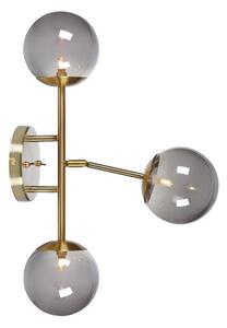 Markslöjd 108253 - Zidna svjetiljka TRINITY 3xG9/20W/230V zlatna/siva