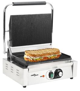 VidaXL Pekač za sendviče s utorima 2200 W 43x30,5x20 cm