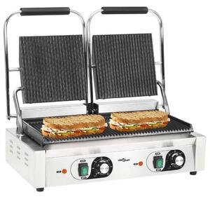 VidaXL Dvojni sendvič grill 3600 W 57x30,5x20 cm