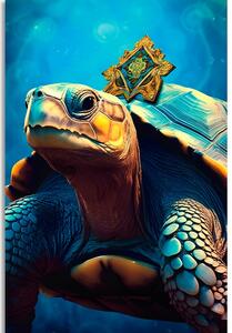 Slika plavo-zlatna kornjača
