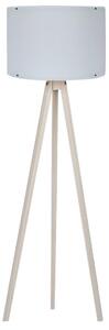 Podna lampa AYD 1xE27/60W/230V siva/bež