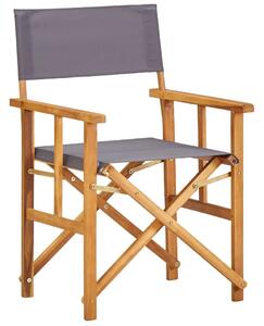 VidaXL Redateljske stolice 2 kom od masivnog bagremovog drva