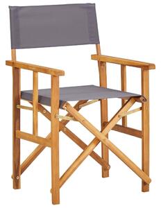 VidaXL Redateljske stolice od masivnog bagremovog drva