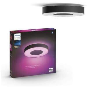 Philips-LED RGB Prigušiva stropna svjetiljka Hue LED/52,5W/230V pr. 425 mm crna