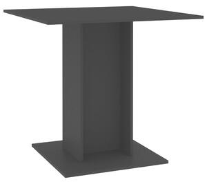 VidaXL Blagovaonski stol crni 80 x 80 x 75 cm od iverice