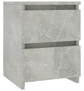 VidaXL Noćni ormarić siva boja betona 30 x 30 x 40 cm od iverice