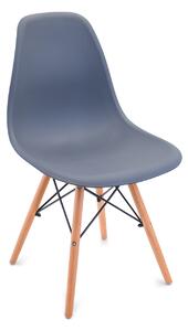 Stolica tamno siva u skandinavskom stilu CLASSIC