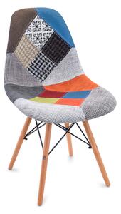 Blagovaonska stolica od patchwork Collage