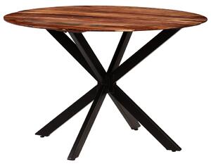 VidaXL Blagovaonski stol od masivnog drva šišama 120 x 77 cm
