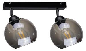 Reflektorska svjetiljka UNO 2xE27/60W/230V crna