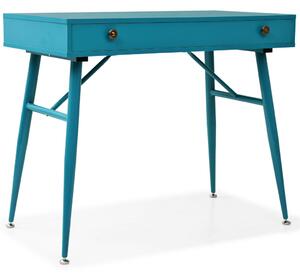 VidaXL Pisaći stol s ladicom 90x50x76,5 cm antikne zelene boje