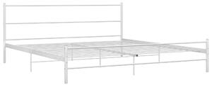 VidaXL Okvir za krevet bijeli metalni 160 x 200 cm