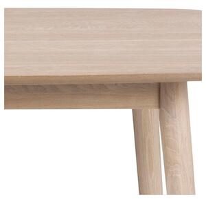 Blagovaonski stol s hrastovom bazom Actona Nagano, 150 x 80 cm