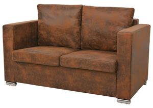 VidaXL 3-dijelni set sofa od umjetne brušene kože