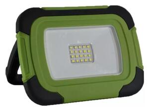LED Punjivi reflektor SAMSUNG CHIP LED/10W/3,7V IP44 4000K zelena