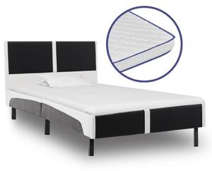 VidaXL Krevet od umjetne kože s memorijskim madracem 90 x 200 cm