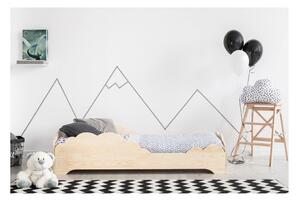 Dječji krevetić od borovine Adeko BOX 9, 90 x 200 cm