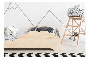 Dječji krevetić od borovine Adeko BOX 9, 90 x 180 cm