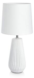 Bijela stolna svjetiljka Markslöjd Nicci, ø 19 cm