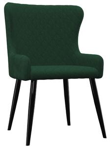 VidaXL Blagovaonske stolice 6 kom zelene baršunaste