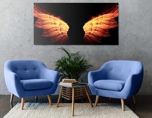 Slika vatrena anđeoska krila