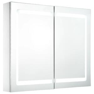 VidaXL LED kupaonski ormarić s ogledalom 80 x 12,2 x 68 cm