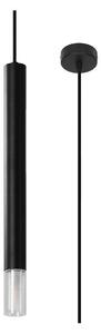 Sollux SL.0960 - Luster na sajli VIZIER 1xG9/40W/230V crna