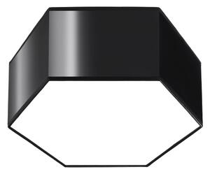 Sollux SL.1060 - Stropna svjetiljka SUNDE 2xE27/60W/230V 13,5 cm crna