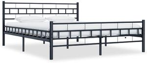 VidaXL Okvir za krevet crni čelični 160 x 200 cm
